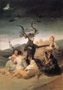 Francisco Goya L-Aquelarre china oil painting reproduction